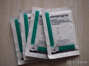 Применение нормогидрона