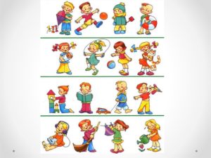 Ребенок повторяет много раз слова, действия