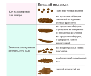 У ребенка кал как пластилин