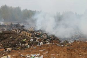 Вдохнули дым от пластика