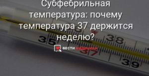 Температура 38 держится неделю